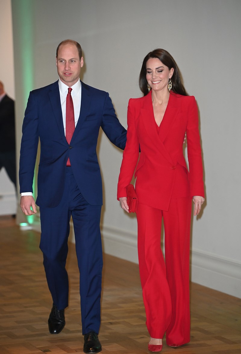 Prince William, Prince of Wales and Catherine, Princess of Wales attend a pre-campaign launch event, hosted by The Royal Foundation Centre for Early Childhood, at BAFTA on January 30, 2023 in London, England.