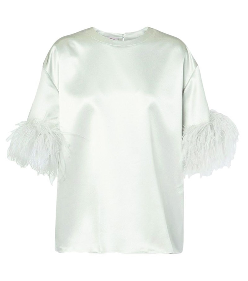 valentino feather_