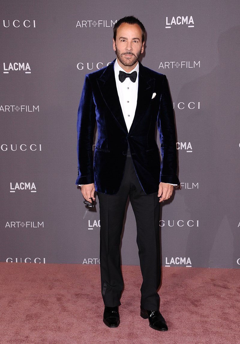 Designer Tom Ford attends the 2017 LACMA Art + Film gala at LACMA on November 4, 2017 in Los Angeles, California.