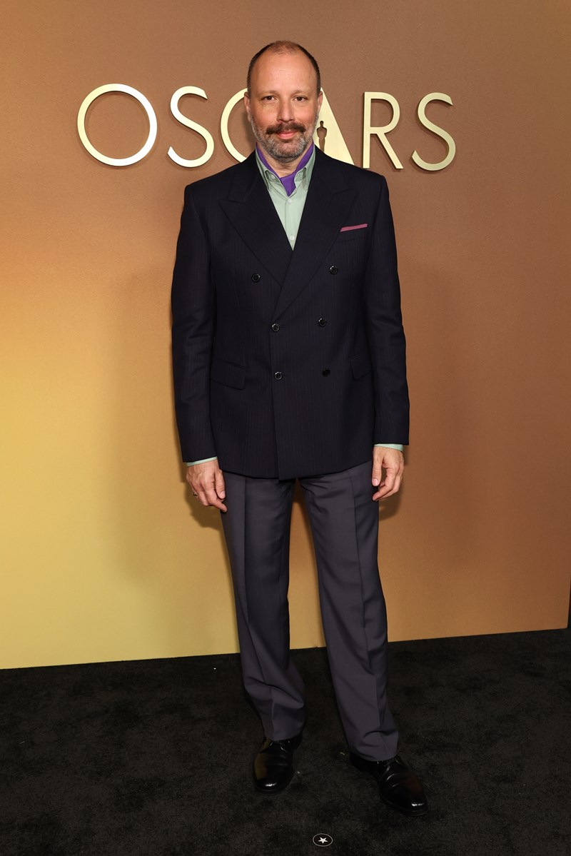 Yorgos Lanthimos attends the 16th Governors Awards at The Ray Dolby Ballroom on November 16, 2025 in Hollywood, California.