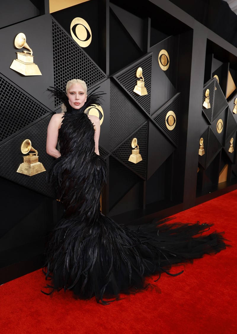 Lady Gaga attends the 68th GRAMMY Awards on February 01, 2026 in Los Angeles, California.