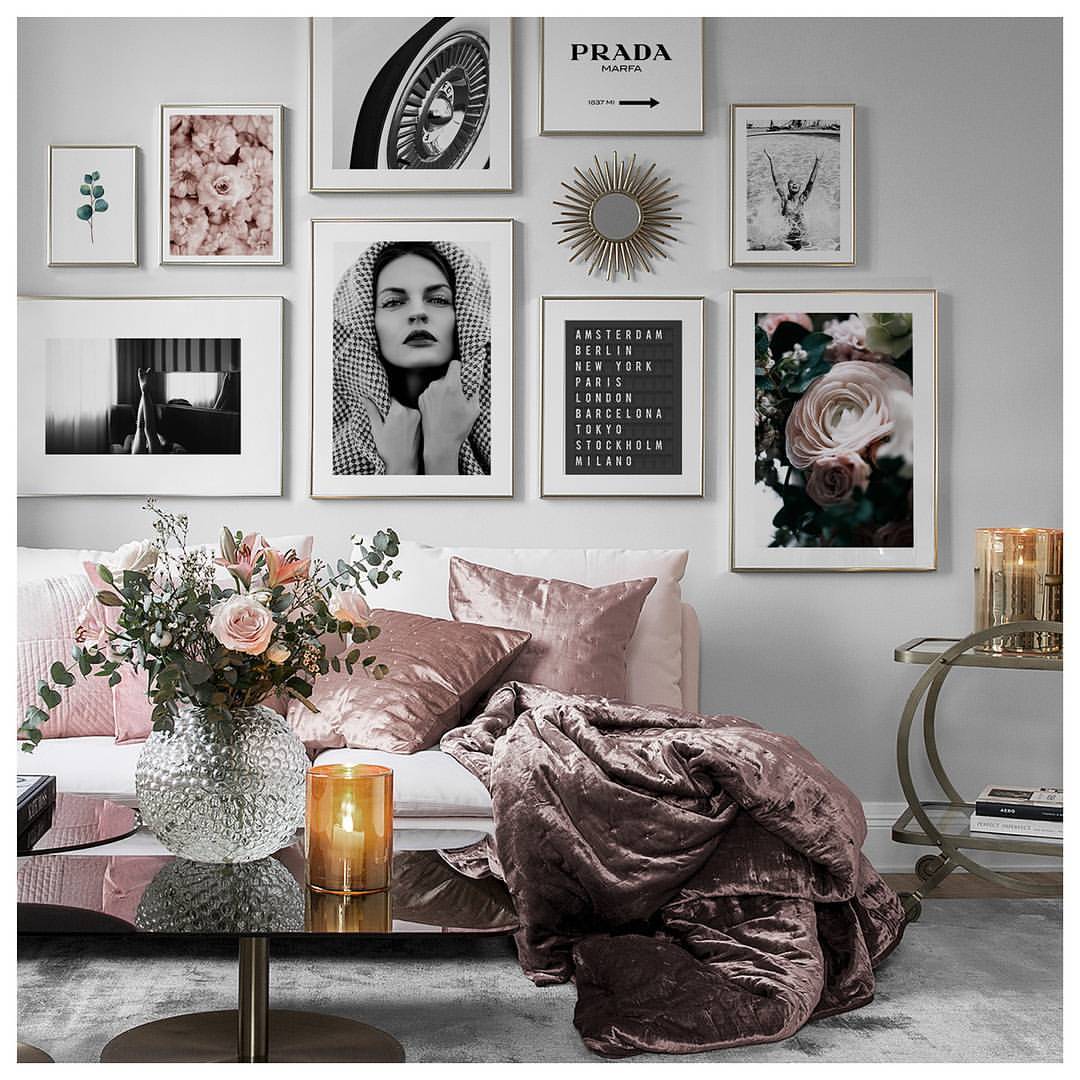 30+1 μοντέρνοι τρόποι για να κρεμάσετε τα κάδρα στους τοίχους σας