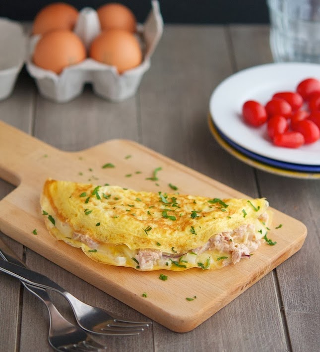 Ομελέτα τόνου: Έτοιμη σε 5'