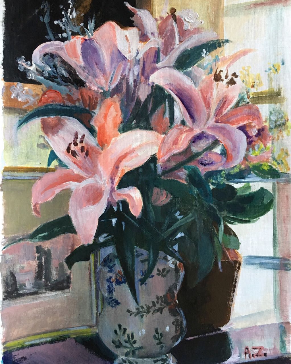 Μια έκθεση ζωγραφικής που υμνεί την άνοιξη