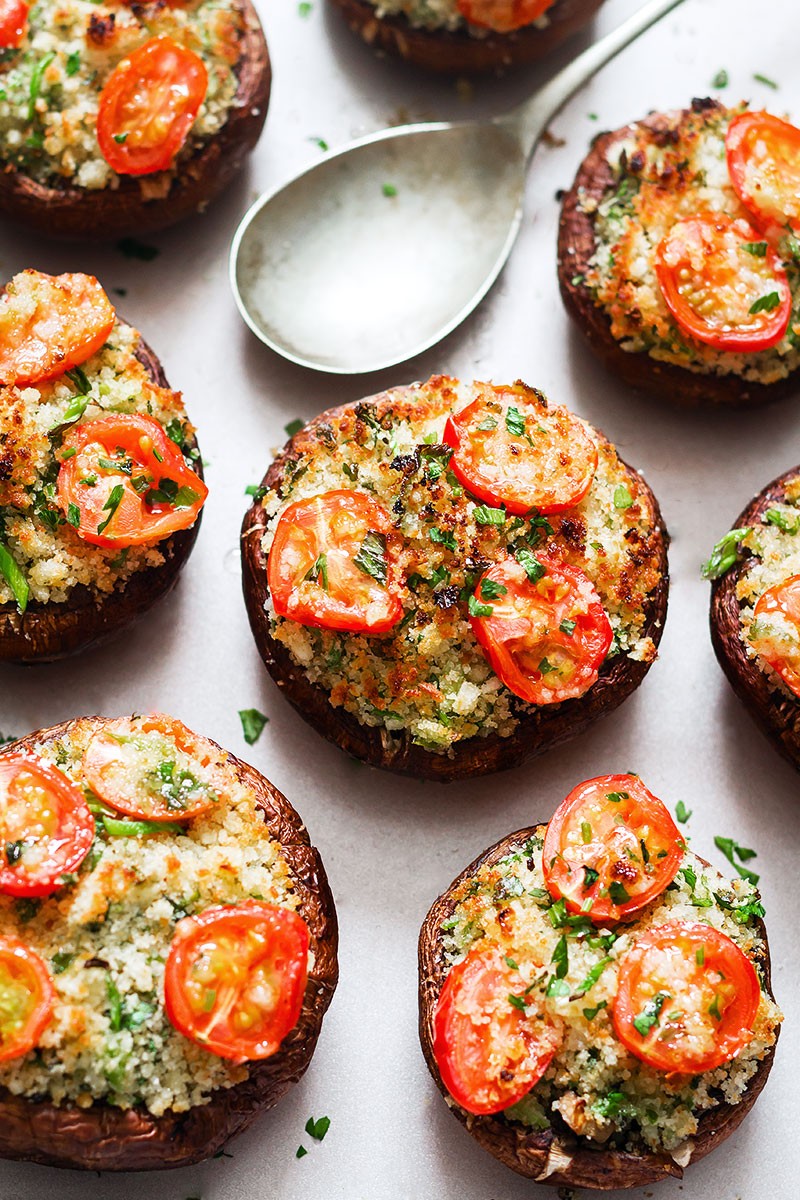 Η συνταγή του σαββατοκύριακου: Γεμιστά μανιτάρια