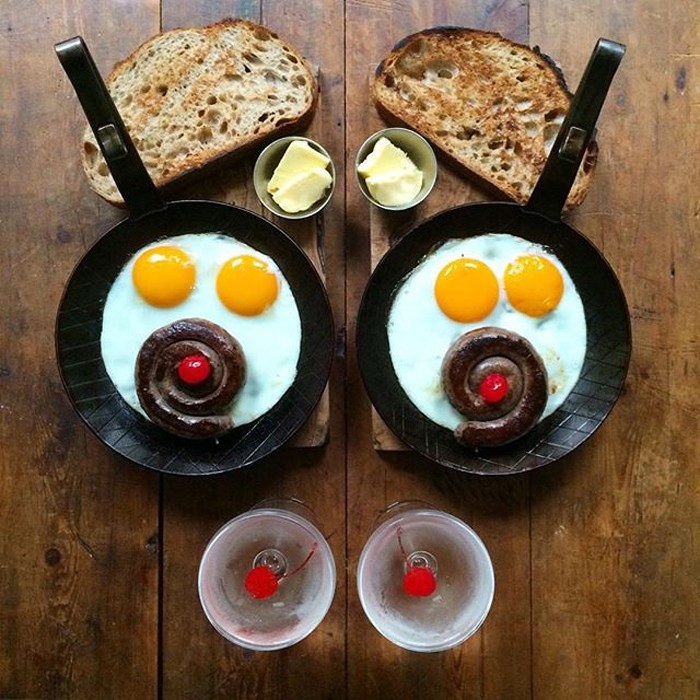 Ένας πρώην δάσκαλος έγινε διάσημος στο Instagram φωτογραφίζοντας το πρωινό του