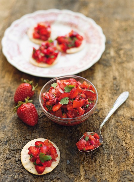 Aλμυρές συνταγές με φρούτα