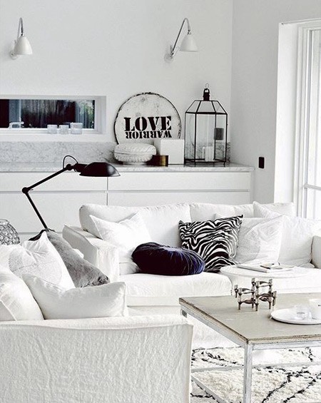 Η nordic διακόσμηση παραδίδει μαθήματα θηλυκότητας