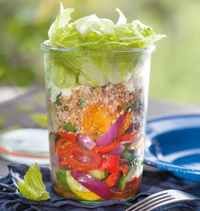 Σαλάτες σε βαζάκι: Η νέα μόδα στη διατροφή