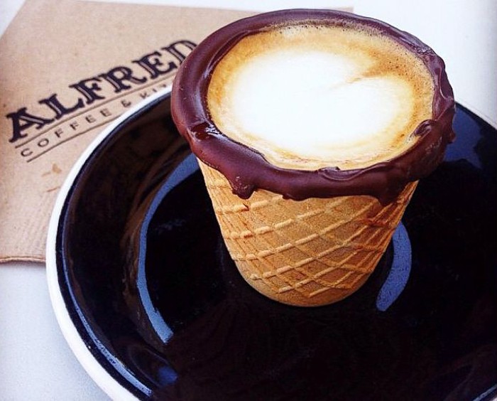 Καφές σε χωνάκι: Η νέα μανία των instagrammers