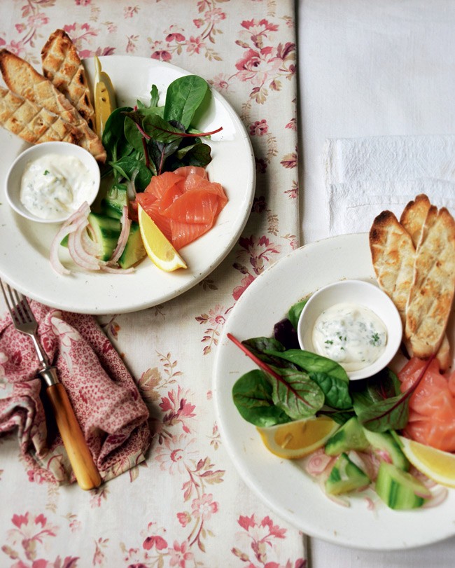 Μαγειρεύοντας με σολομό