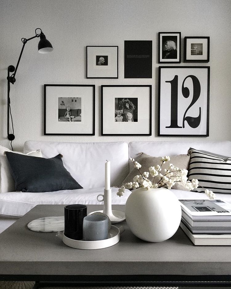 Το graphic design δίνει χαρακτήρα σε ένα μοντέρνο διαμέρισμα στη Σουηδία