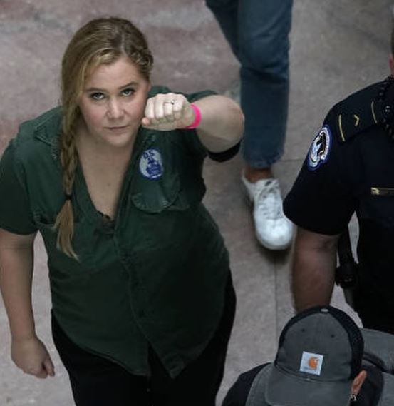 Συνέλαβαν σε διαδήλωση την Emily Ratajowski και την Amy Schumer