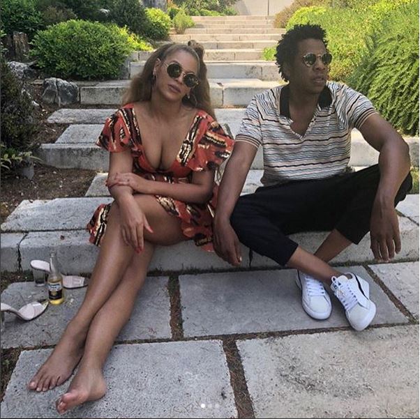 Beyonce & Jay-Z σε στιγμές χαλάρωσης