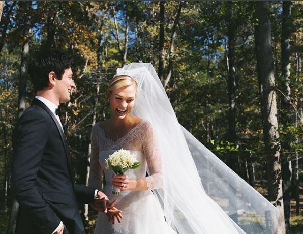 Το bridal look της Karlie Kloss είναι έρωτας!