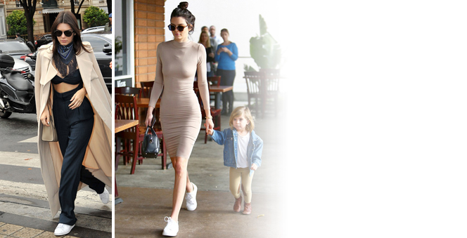 Κένταλ Τζένερ: 5 διαφορετικά λουκ με τα ίδια sneakers