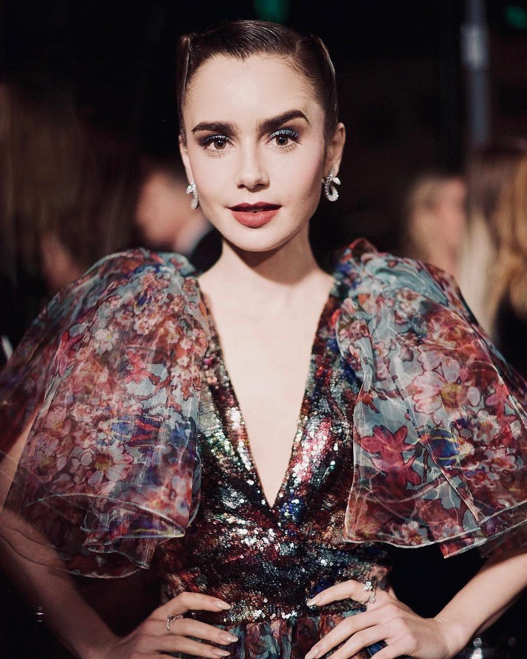 Η Lily Collins στην πιο αιθέρια εμφάνισή της
