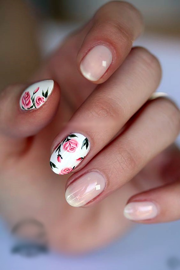 Flower power: Τα λουλούδια εμπνέουν το nail art