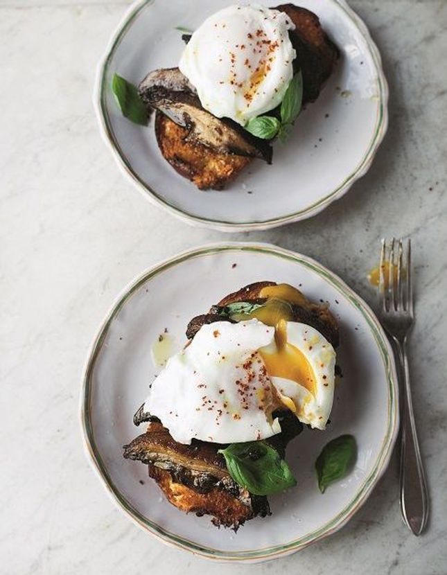 Μπριός με μανιτάρια και αυγά ποσέ για το πιο γευστικό brunch από τα χεράκια σου