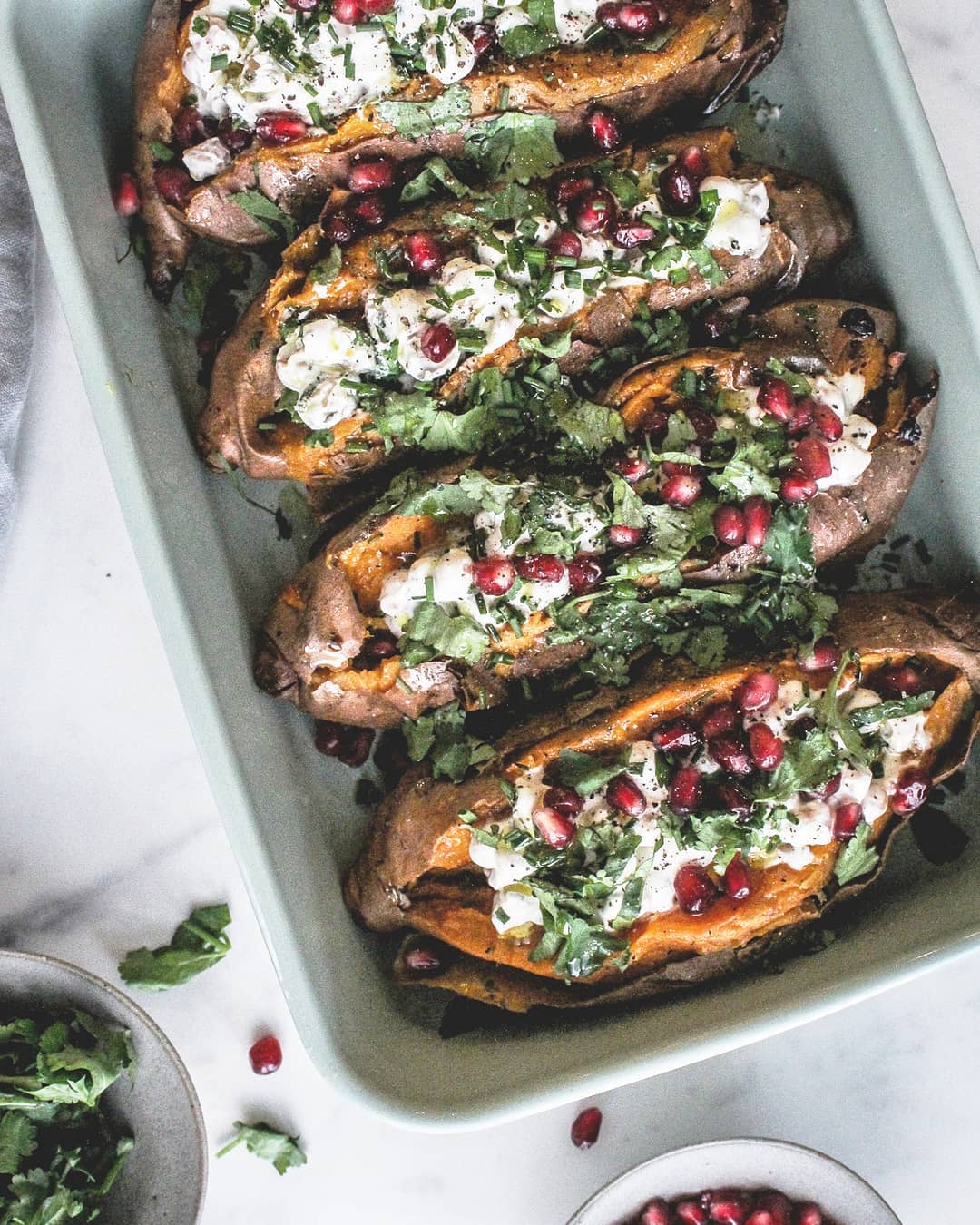 Γεμιστές γλυκοπατάτες στον φούρνο: Η συνταγή που θα δοκιμάσουμε απόψε κιόλας