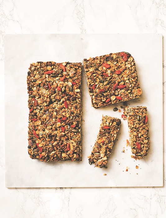 Μια σπιτική μπάρα δημητριακών για ενέργεια στο μάξιμουμ