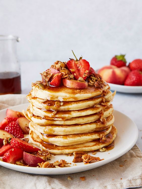 Το πρωινό του weekend θέλει σπιτικά pancakes