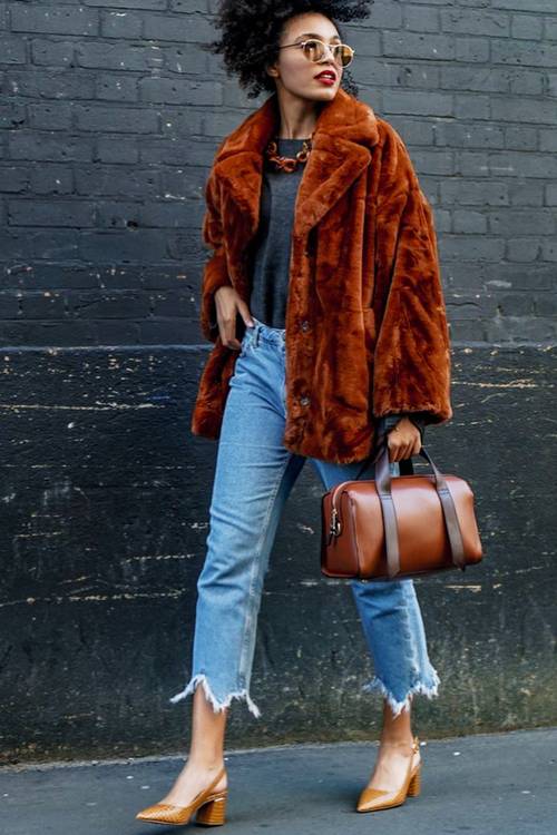 10 τρόποι να φορέσεις teddy bear coat τον χειμώνα