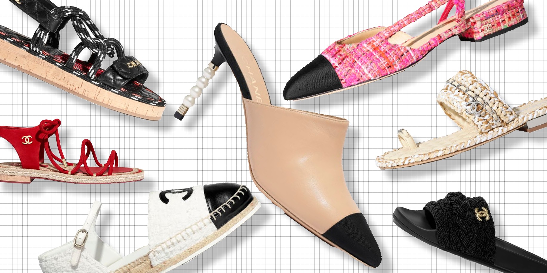 Η Chanel υπογράφει για ακόμα μια φορά τα πιο elegant shoes του καλοκαιριού
