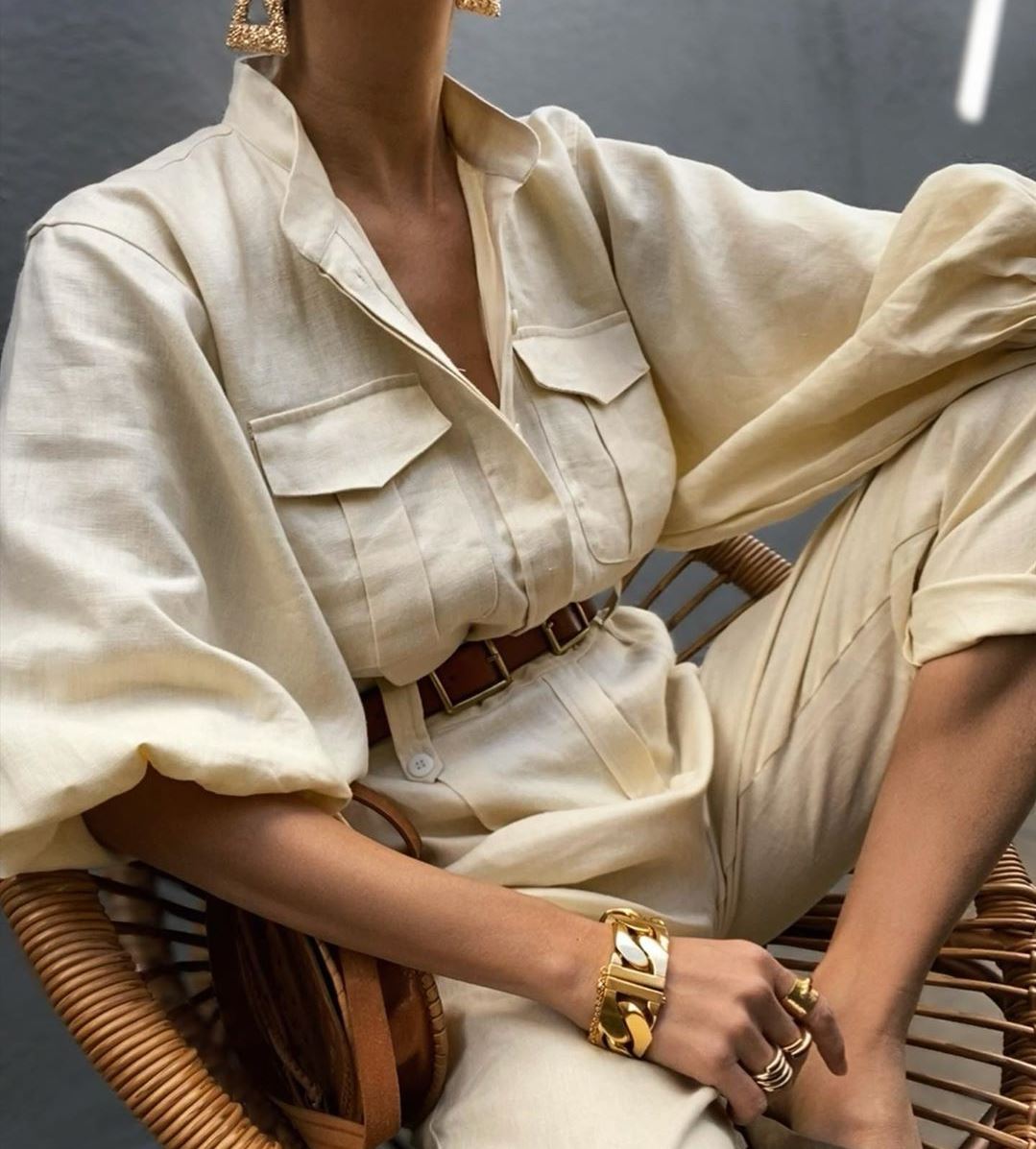 13 super chic street style για να φορέσεις μόνο λινό αυτό το καλοκαίρι