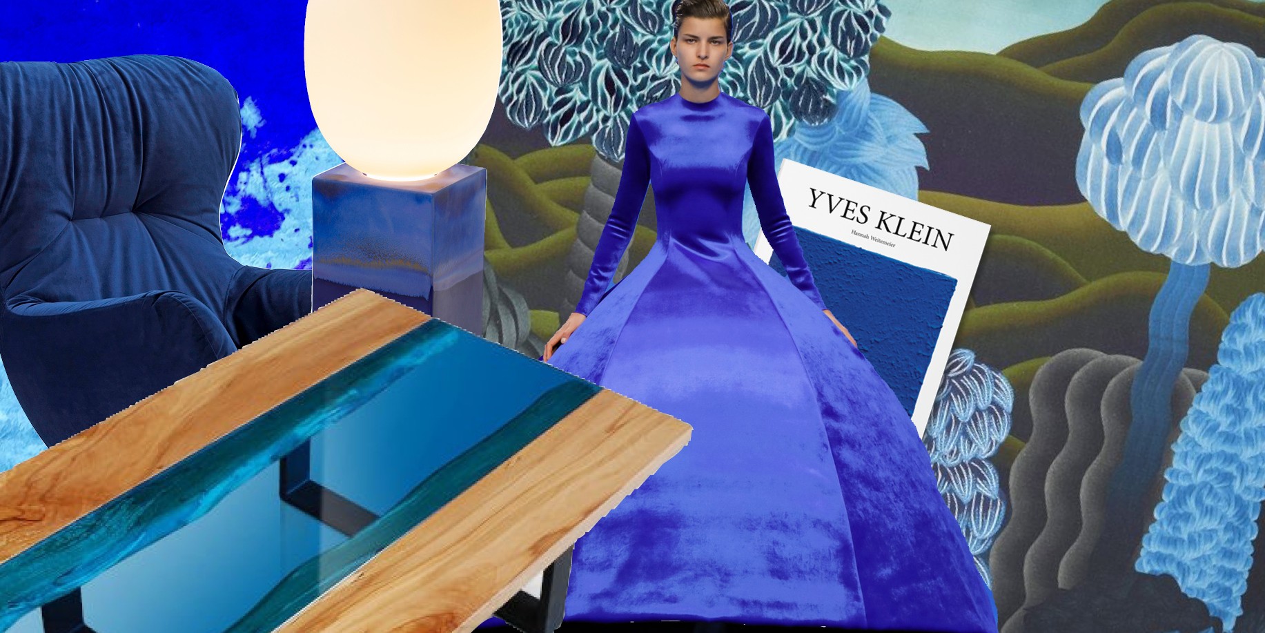 Το design φέτος λατρεύει το μπλε του Yves Klein