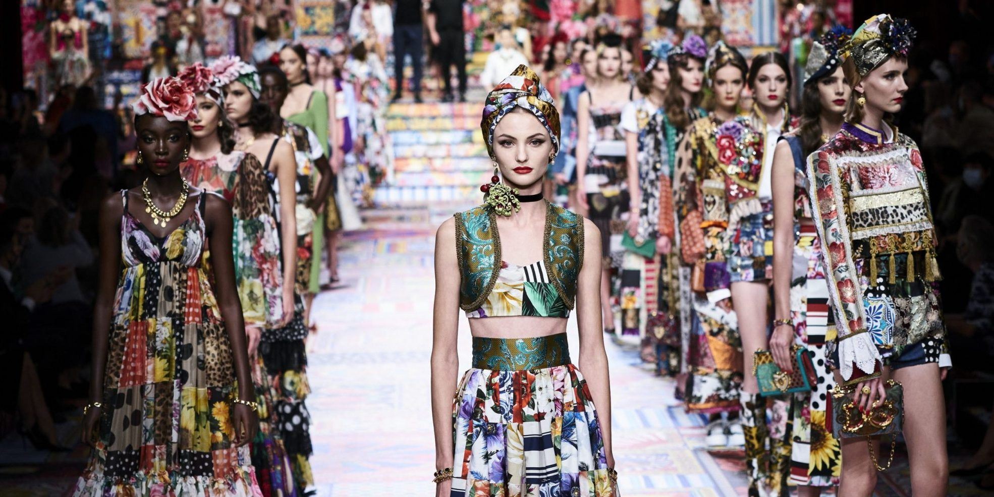 To show του οίκου Dolce & Gabbana στην Εβδομάδα Μόδας του Μιλάνου