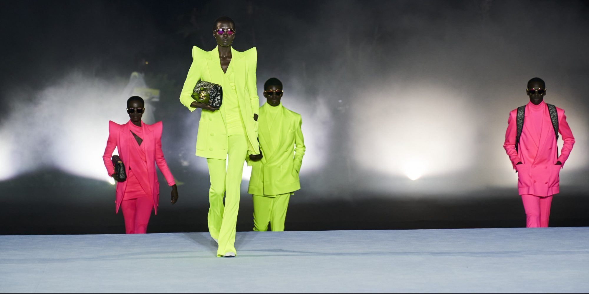 To show του οίκου Balmain στην Εβδομάδα Μόδας του Παρισιού