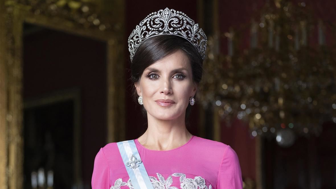 Το total blue σύνολο της Βασίλισσας Letizia ήταν η επιτομή της κομψότητας