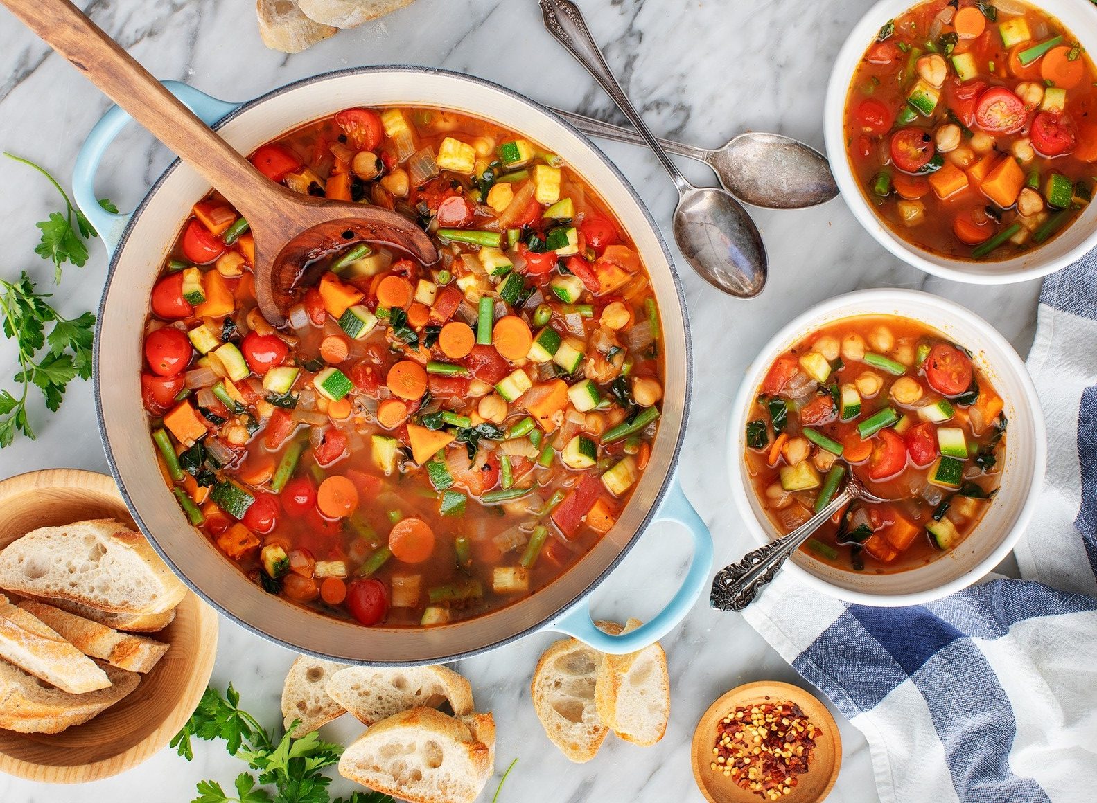 Σούπα λαχανικών: Η πιο νόστιμη επιλογή για σήμερα