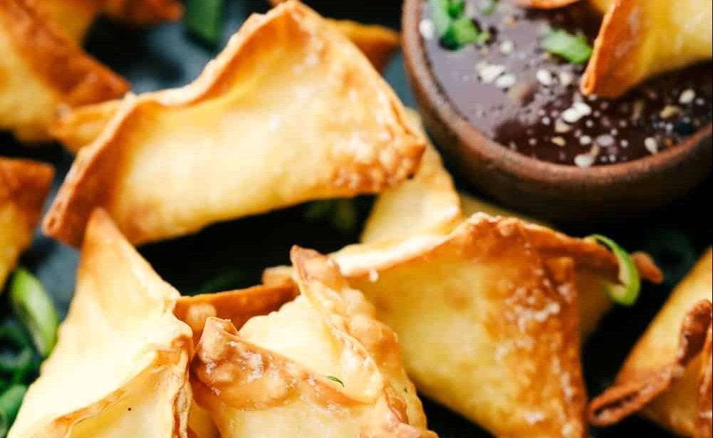 Αυτά τα wontons με τυρί κρέμα είναι πανεύκολα και πεντανόστιμα