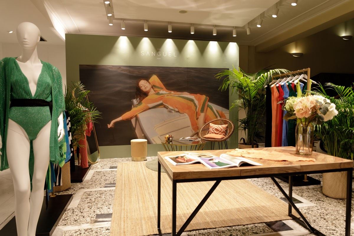 Το καλοκαιρινό pop up store του brand SANGUEL στο attica City Link