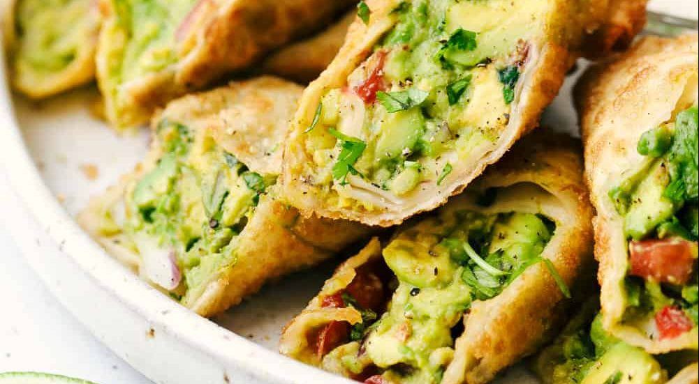Avocado rolls: Ένα ορεκτικό που μπορείς να φας καθόλη τη διάρκεια της ημέρας