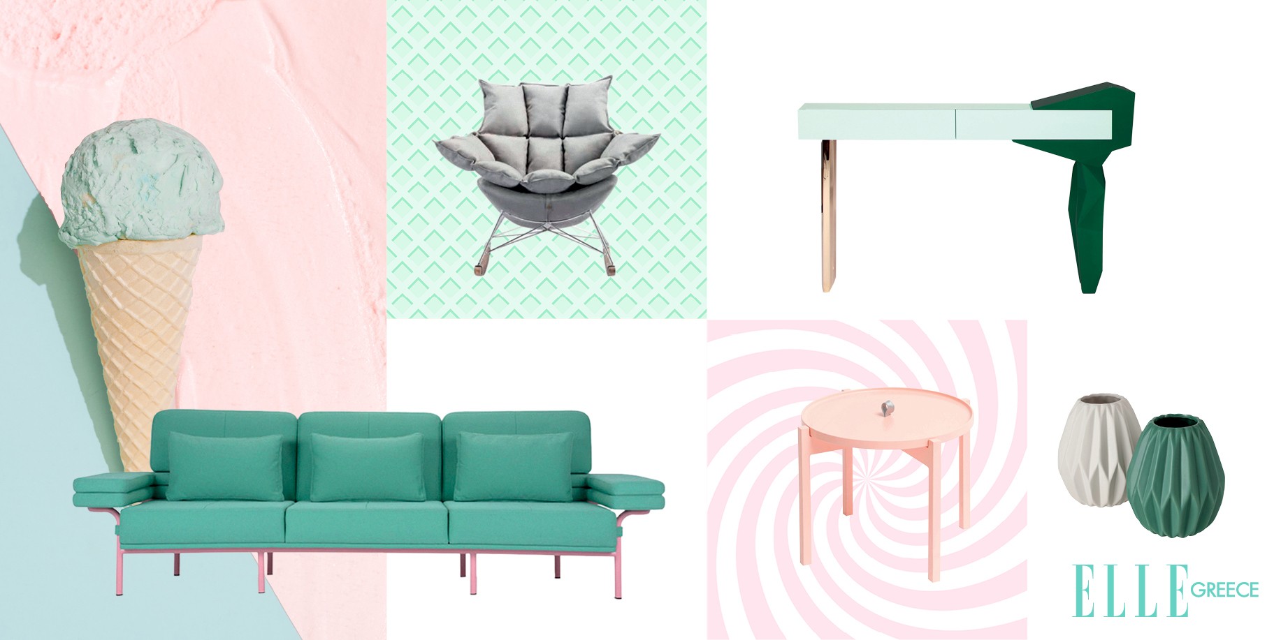 Soft Ice Cream: 15 items για να προσθέσεις τις παστέλ αποχρώσεις στη διακόσμηση του σπιτιού σου