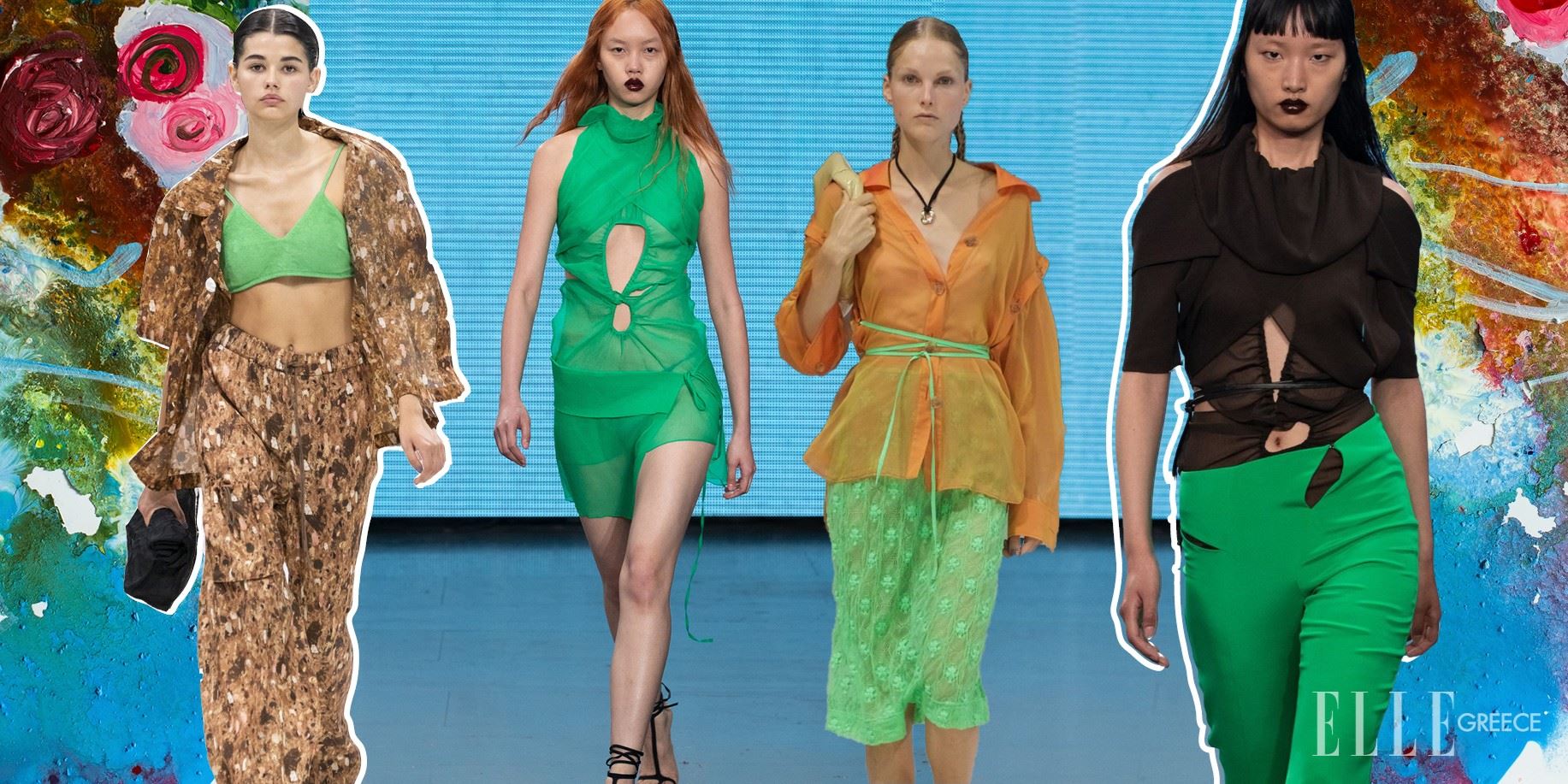 London Fashion Week SS22: Ξέρουμε ποια απόχρωση του πράσινου θα είναι hot την επόμενη άνοιξη