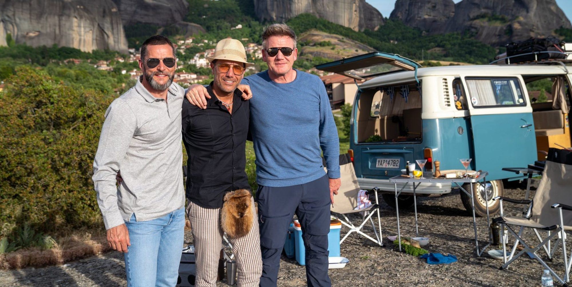 Gordon Ramsay: Πλάνα από το ταξίδι του διάσημου σεφ στην Ελλάδα