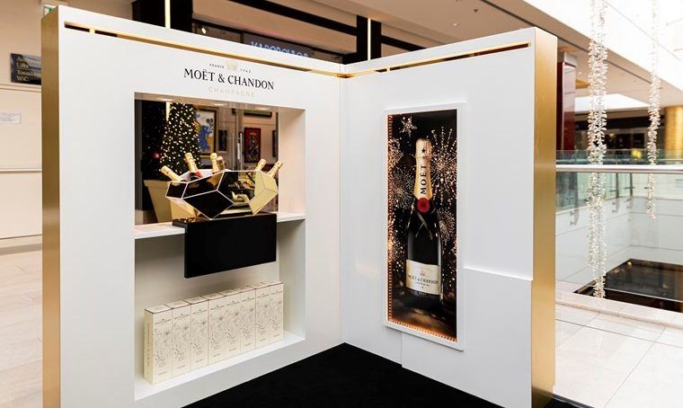 Η Moët & Chandon σας υποδέχεται στο μοναδικό pop up store στο Golden Hall