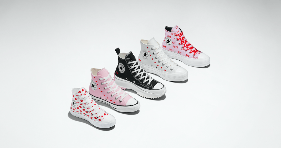 Crafted with Love: Η limited edition της Converse για την Ημέρα του Αγίου Βαλεντίνου