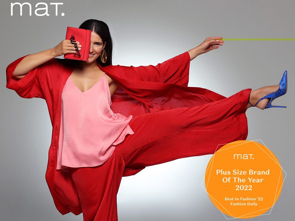 Διάκριση για τη mat.fashion ως Plus Size Brand της χρονιάς από το Best in Fashion
