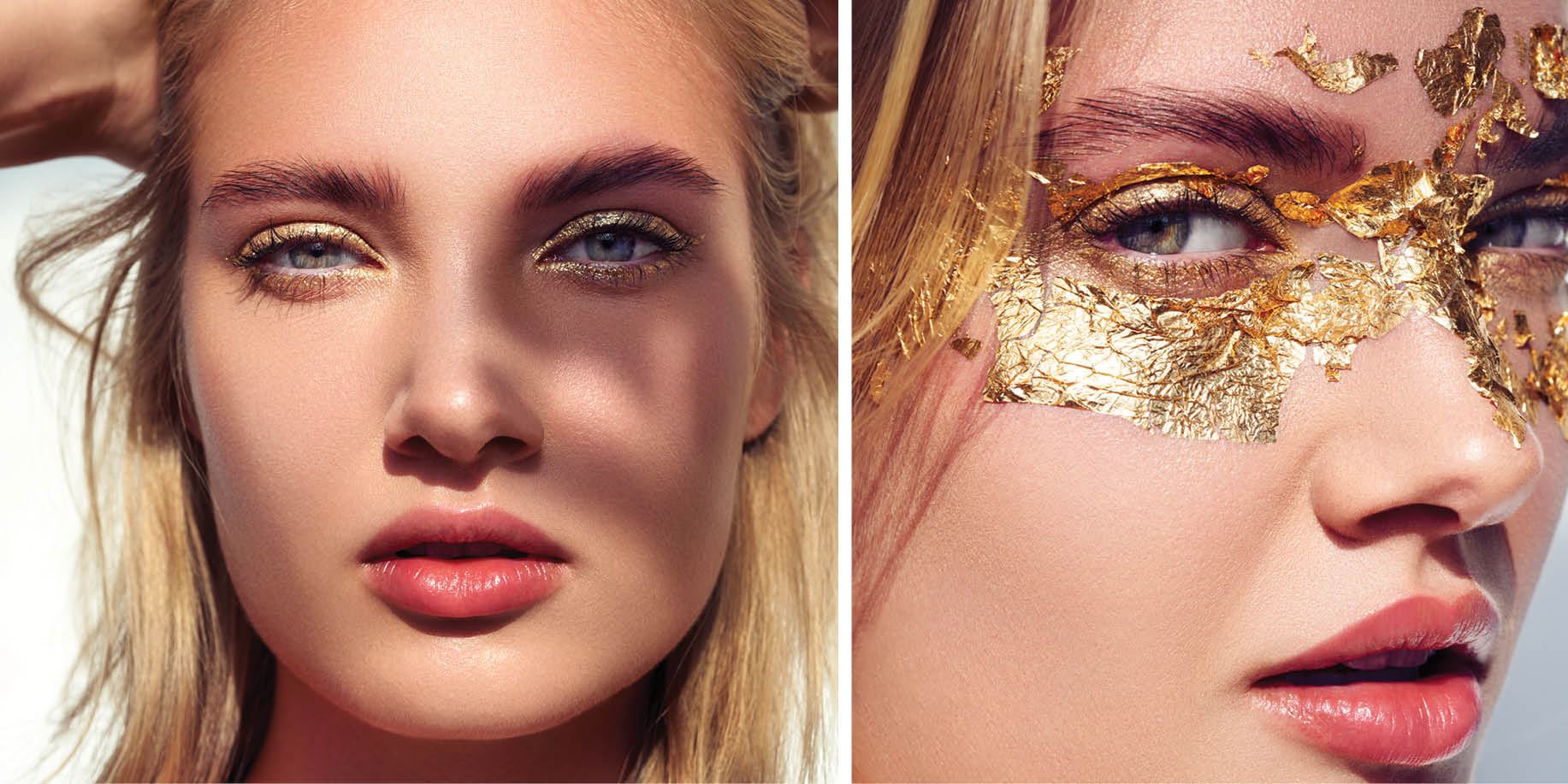 Golden Hour: 4 beauty looks «βουτηγμένα» στη στη μαγεία του χρυσού