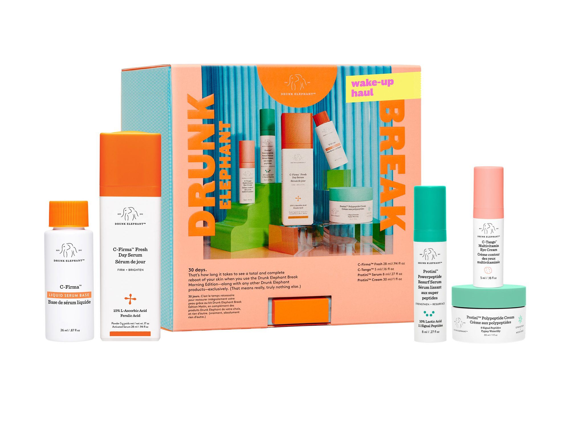 Drunk Elephant: Ένα beauty kit για τη πρωινή αφύπνιση της επιδερμίδας μας