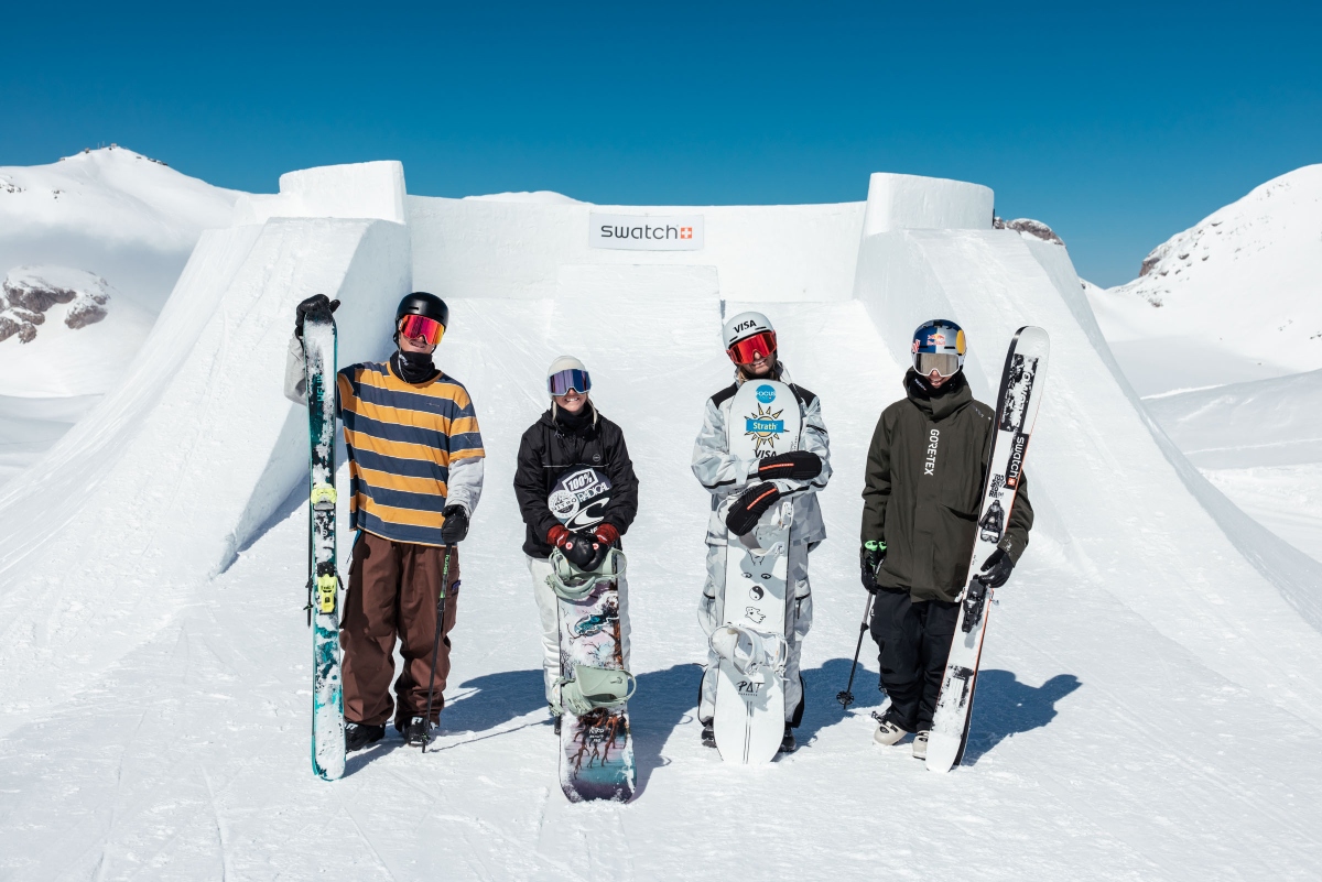 H Swatch στις Ελβετικές Πλαγιές, ως βασικός χορηγός του Swatch Nines 2023