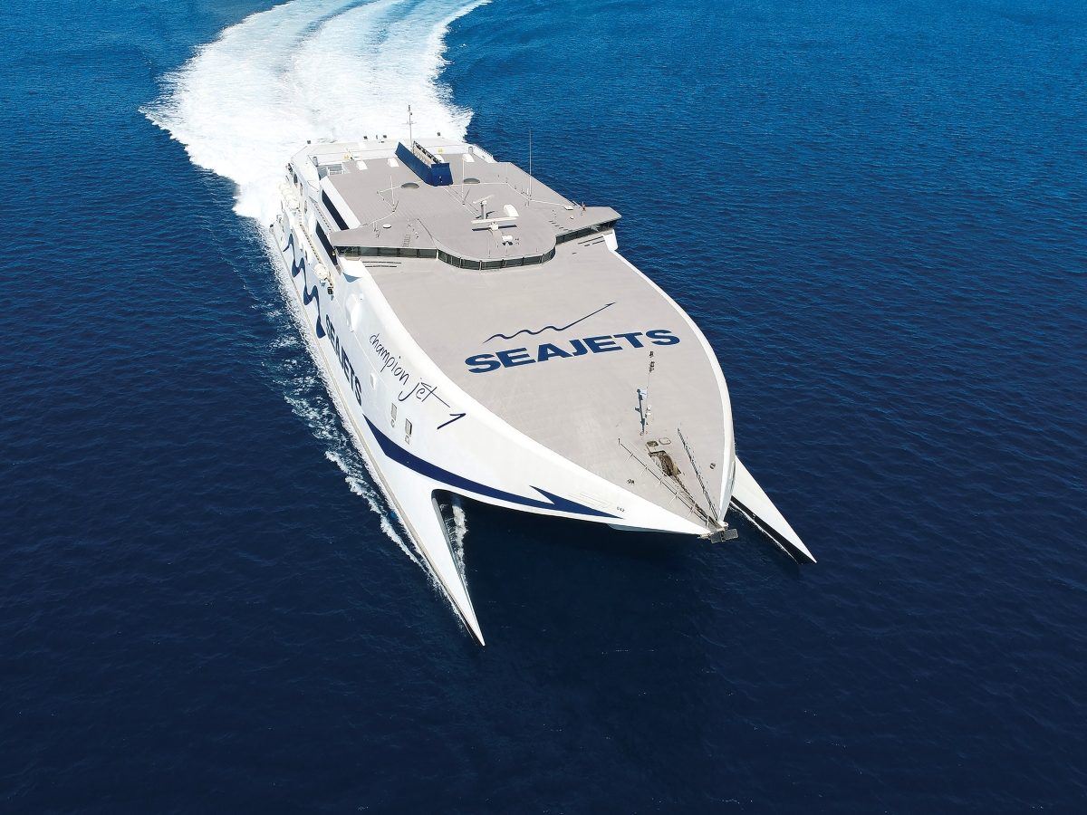 Next stop: Πάρος με τη SEAJETS