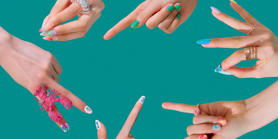 Nail Art: Αυτά τα μανικιούρ θυμίζουν λαχταριστά παγωτά και περίτεχνα graffiti