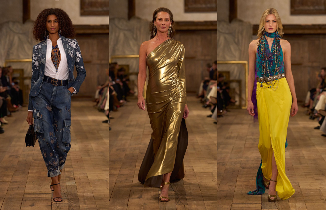 Ralph Lauren Spring 2024: Η αποθέωση του denim και η glam πλευρά της αυθεντικής αμερικανικής μόδας