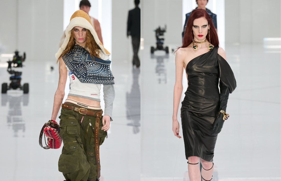Η νέα συλλογή της Dsquared2 Fall / Winter 2024 εγκαινίασε την εποχή της "μεταμόρφωσης"